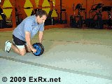 kneeling ab rollout